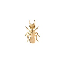 Pin złota mrówka z kolekcji Plantis