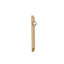 Złoty pin do butonierki