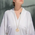 Artystyczny, długi naszyjnik EN32-2 z kolekcji Eternal marki ORSKA biżuteria