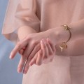 Artystyczna bransoletka FOA22-2 wykonana z mosiądzu z kolekcji Fossil marki ORSKA biżuteria