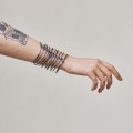 Szeroka bransoletka bangle z kolekcji Vintage ORSKA