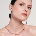 Elegancki, złoty naszyjnik z kolekcji New Stone NSN56-2 ORSKA