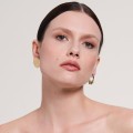 Asymetryczne okrągłe kolczyki z kolekcji New Stone NSK28-1 ORSKA