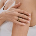 Złota obrączka z kolekcji Body BP34-1 ORSKA