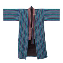 Limitowane, niebieskie kimono MAXI z kolekcji Guatemala