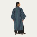 Długie, niebieskie kimono z kolekcji Guatemala - ORSKA