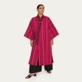 Długie różowe kimono MAXI z kolekcji Guatemala