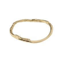 Pozłacana bransoletka bangle z kolekcji New Stone