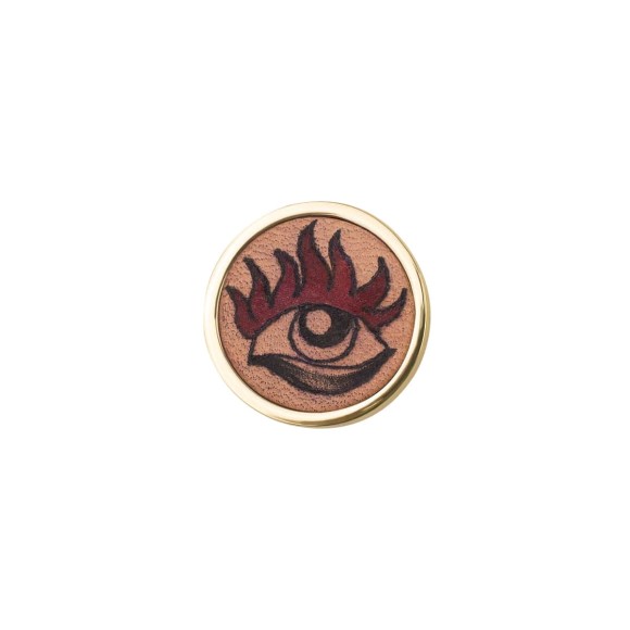 Artystyczny pin z wytatuowanym okiem z kolekcji Tattoo  TTB22-1