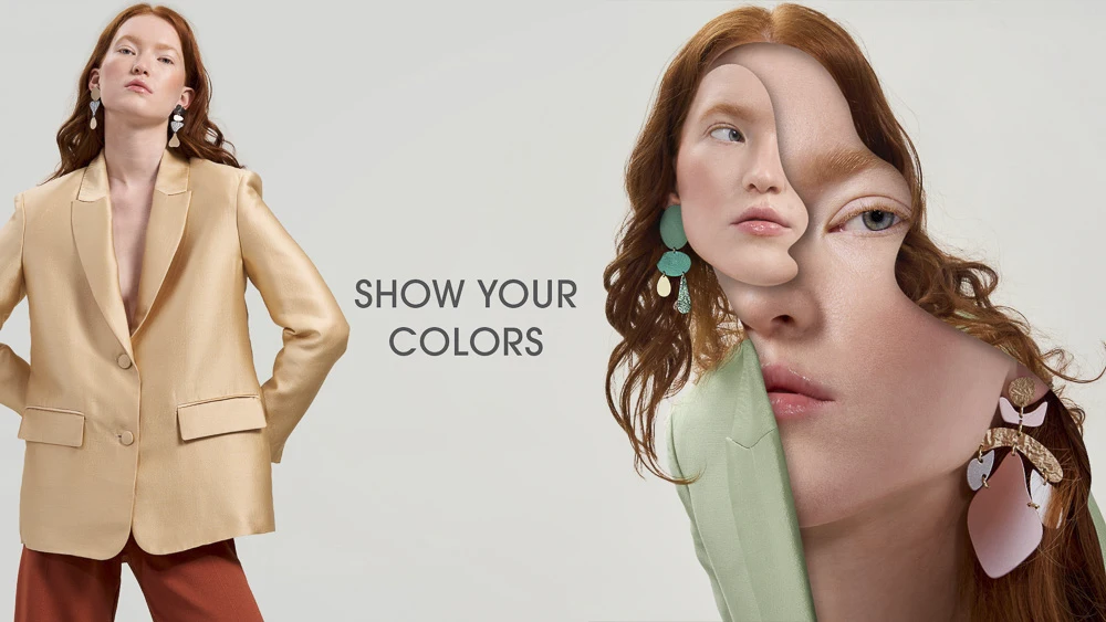 Kolczyki z kolekcji Tache - show your colors