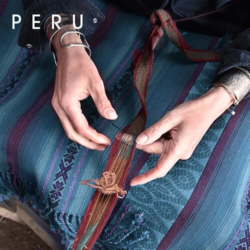 Anna Orska w Peru - projektowanie ręcznie tkanej biżuterii