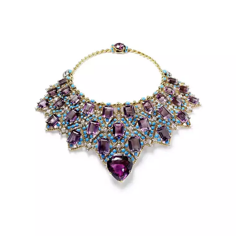 Ametystowa kolia Cartier
