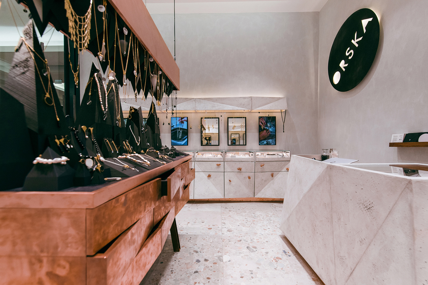 Widok na butik ORSKA biżuteria w Katowicach 