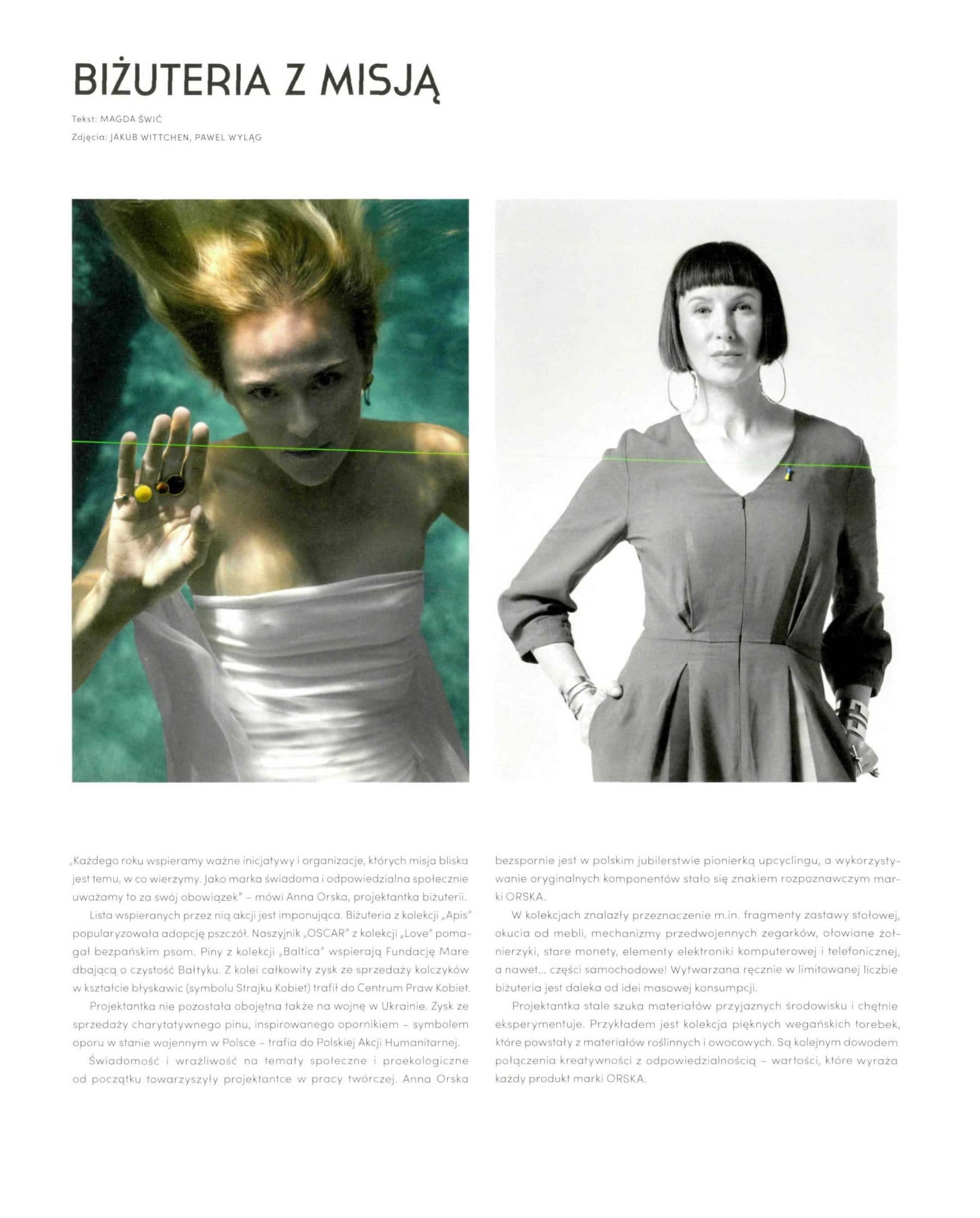 Biżuteria z misją od ORSKA w Label Magazine