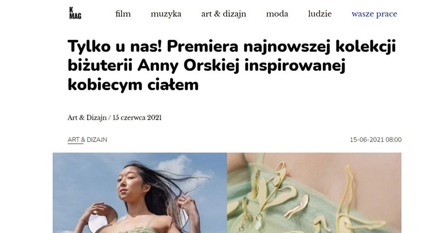 Nowa linia kolekcji Body - Akty czułości