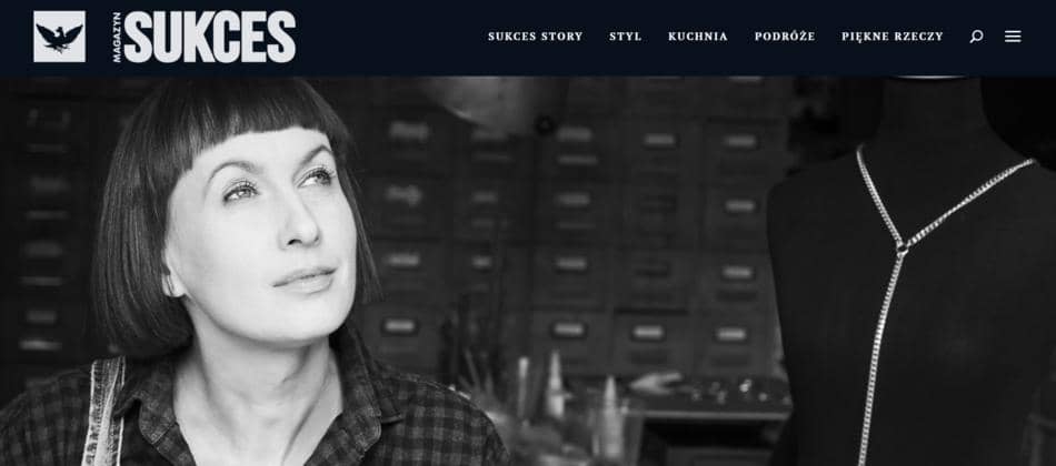 „Szkoda mi czasu na błędy” Anna Orska dla magazynu SUKCES na portalu Rzeczpospolita.pl