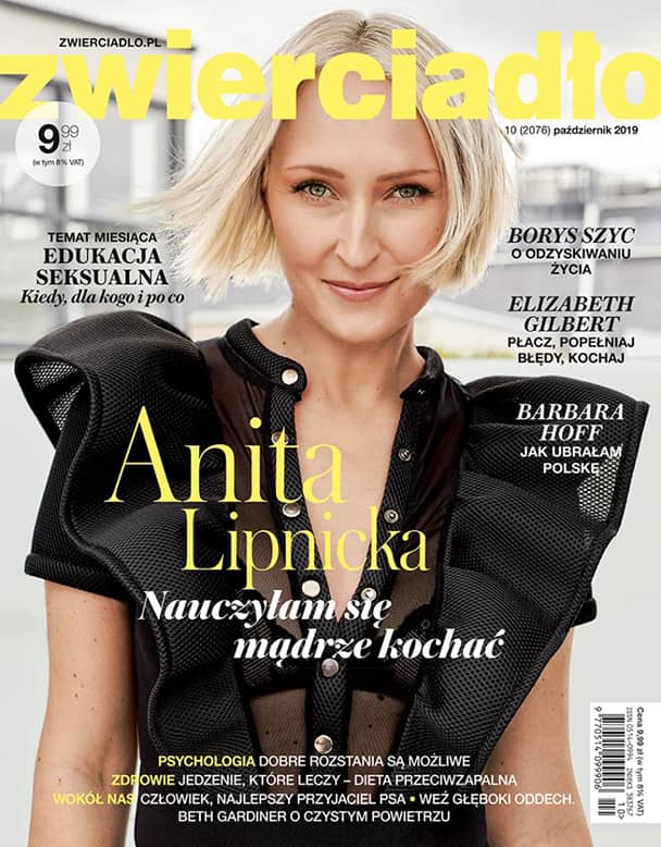 Anita Lipnicka w biżuterii ORSKA w najnowszym Zwierciadle