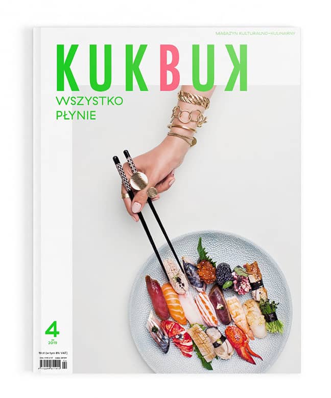 ORSKA na okładce magazynu kulturalno-kulinarnego KUKBUK