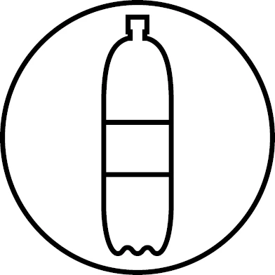 Recykingowana tkanina z butelek PET, z której robione są wegaśkie torebki z kolekcji VIVO marki ORSKA
